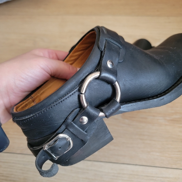 FRYE Harness Mules 8 - Picture 7 of 10